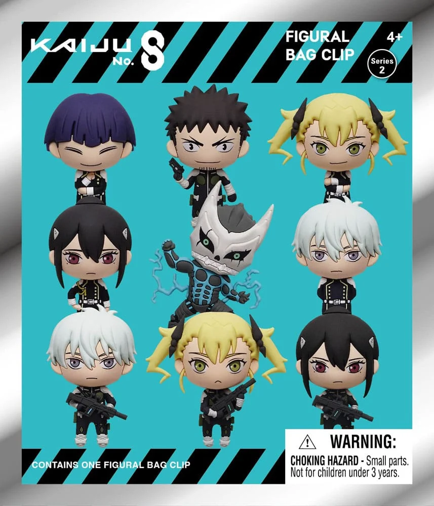 Kaiju No.8 3D PVC Bag Clips Series 2 Blind Bag - 1 Unidade